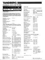 Tandberg TR-2055 - Brochure 
